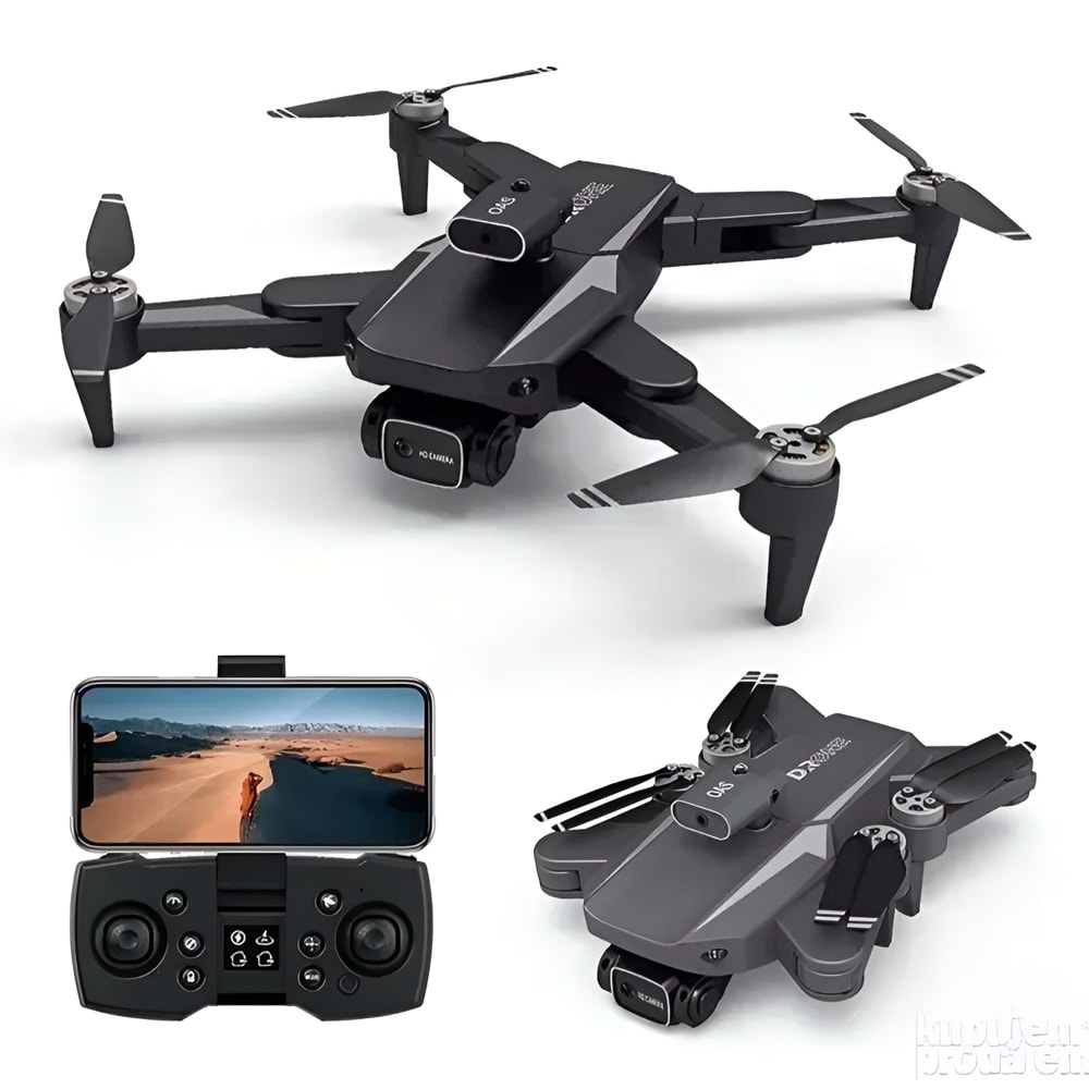 Drone 968 Lazer Sensör Optik Akış Önleme Hd Çift Kamera Fırçasız Motor Profesyonel Drone