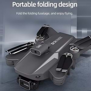 Drone 968 Lazer Sensör Optik Akış Önleme Hd Çift Kamera Fırçasız Motor Profesyonel Drone