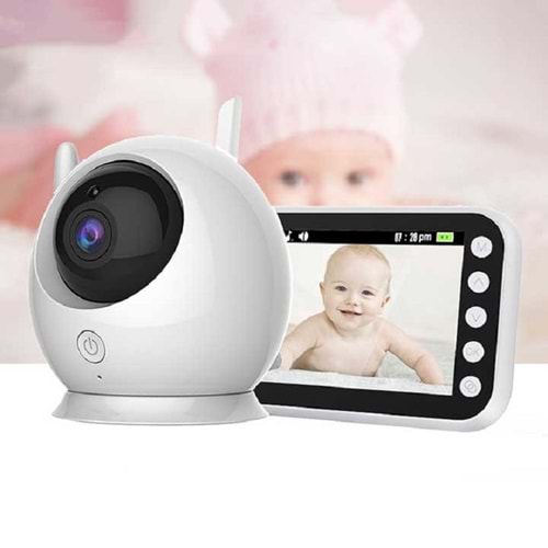 Yüksek Kalite Bebek Izleme Monitörü Kablosuz Gece Görüş ile Iki Yönlü Konuşma
